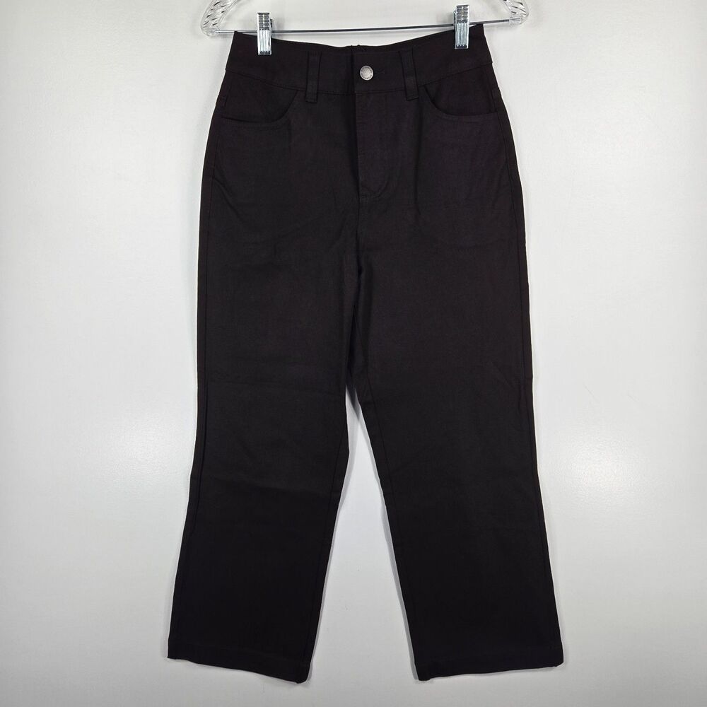 Universal Standard Women's Size 00 Brown Twill Crop Pants NWT